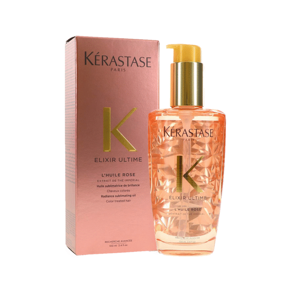 l'huile rose aceite